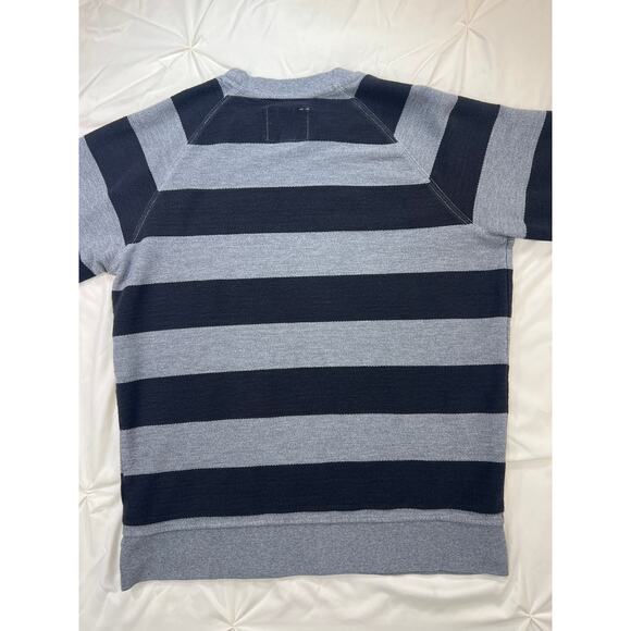 American Eagle Men’s Polo Medium Striped Nautical‎ Preppy Collegiate Cotton Dad - Picture 4 of 12